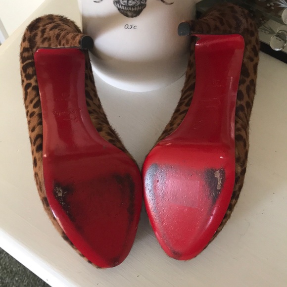 Christian Louboutin leopard heels - Picture 3 of 4